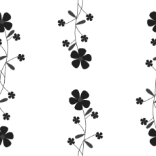 Black_and_White_Floral_Vine